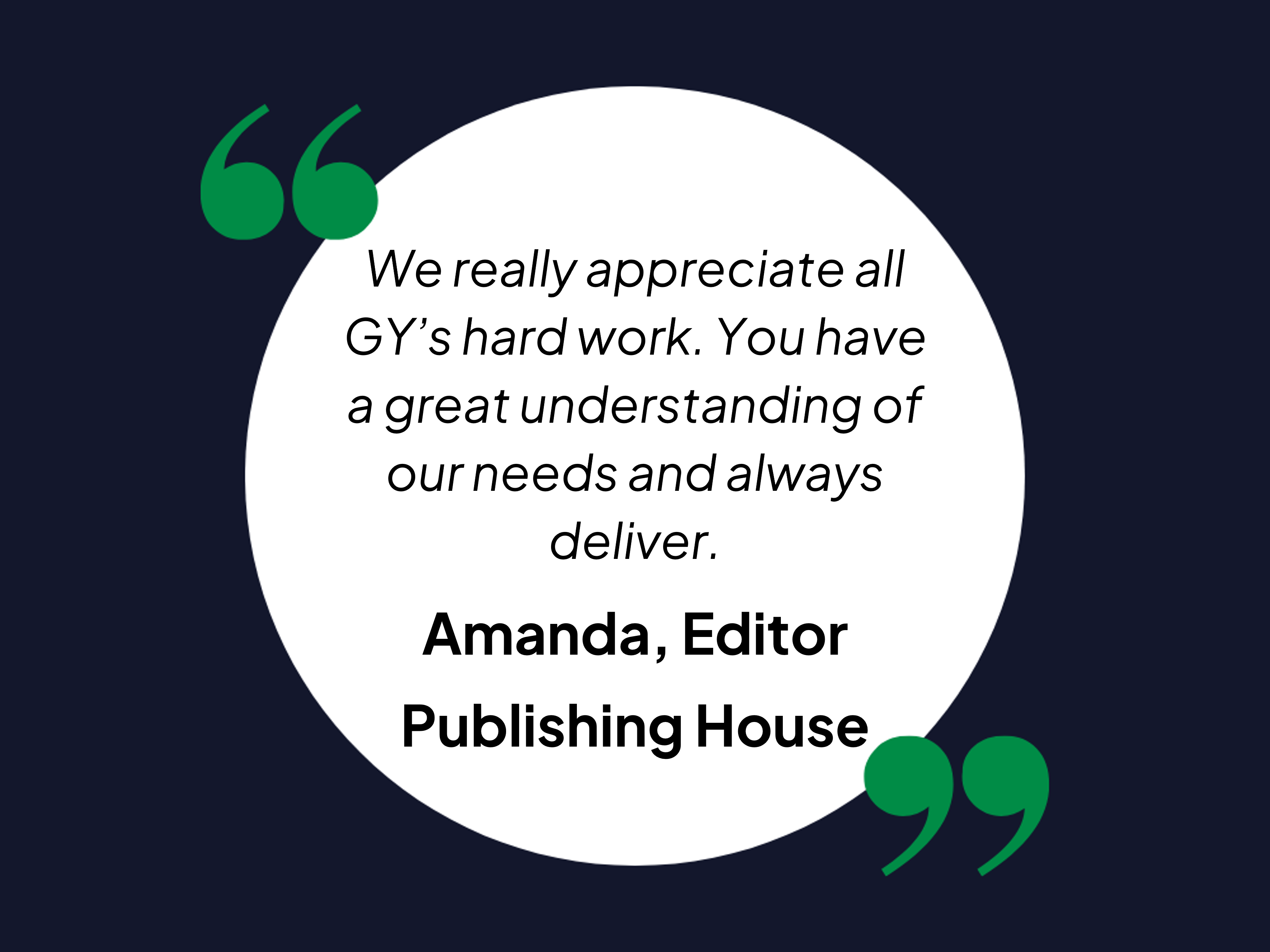 publishing testimonial publishing testimonial