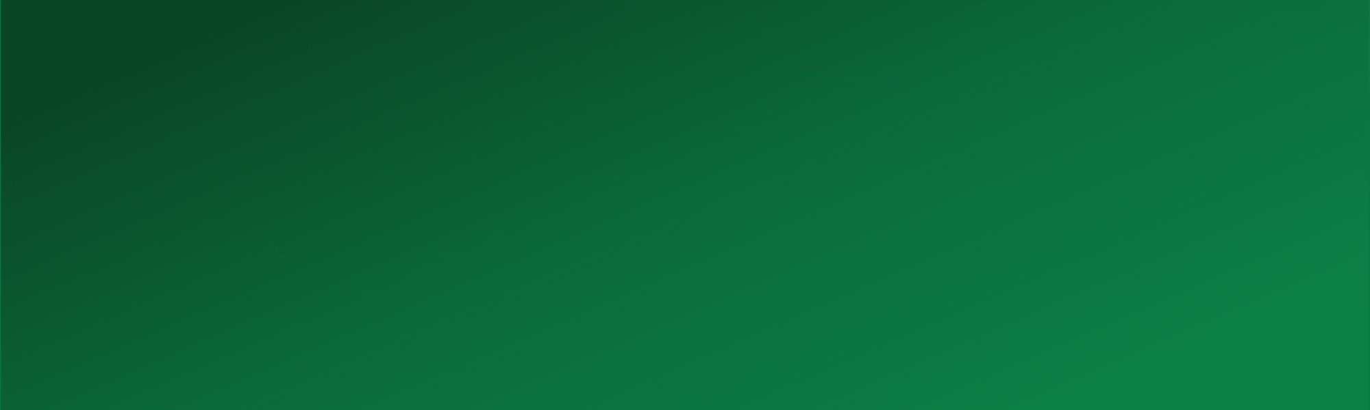 Green background with slight gradient