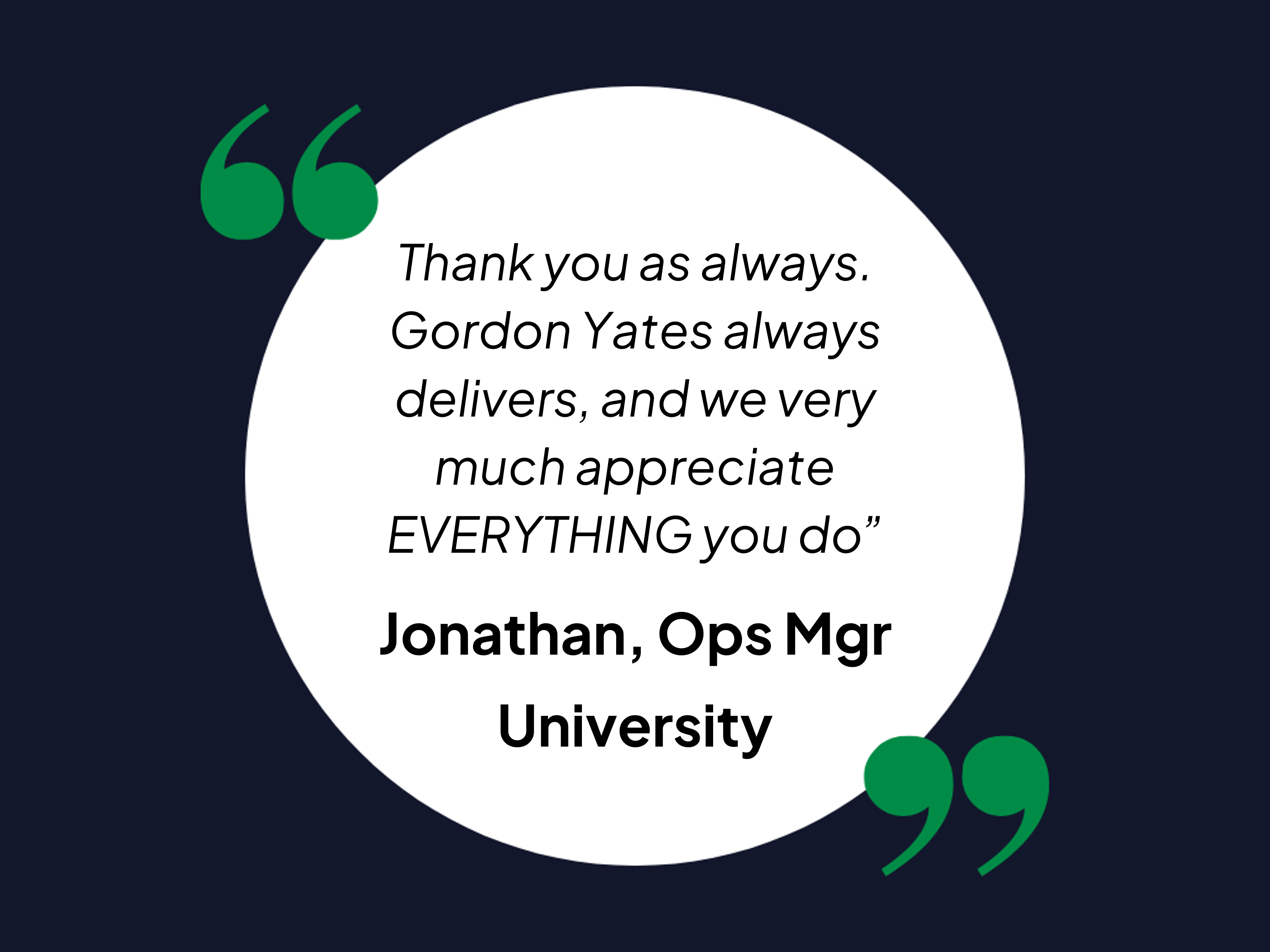 university testimonial university testimonial